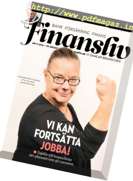 Finansliv – Nr.9, 2016 Cover