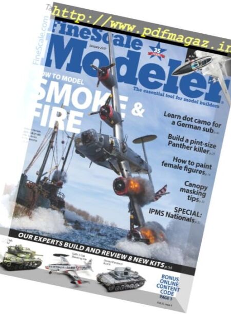 FineScale Modeler – January 2017 Cover