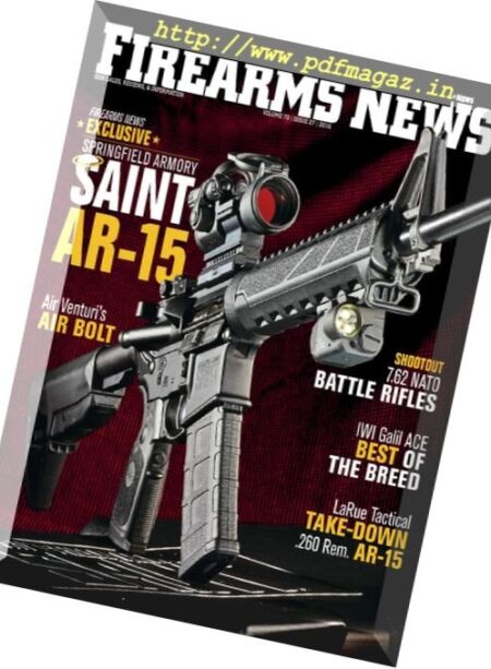 Firearms News – Volume 70 Issue 27 2016 Cover