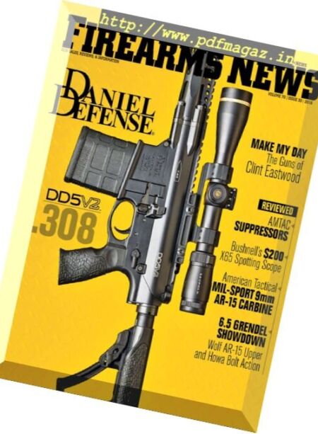 Firearms News – Volume 70 Issue 30 2016 Cover