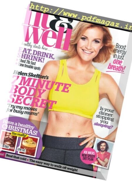 Fit & Well – December 2016 Cover