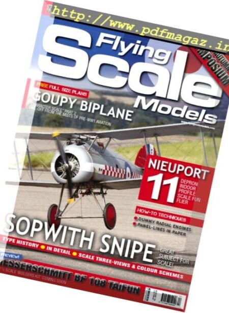 Flying Scale Models – January 2017 Cover