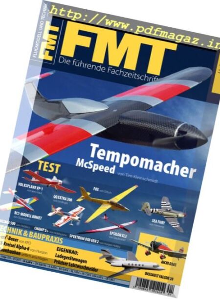 FMT Flugmodell und Technik – Januar 2017 Cover