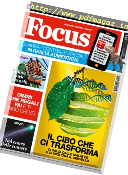 Focus Italia – Gennaio 2017 Cover