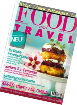 Food and Travel – Juli-August 2010