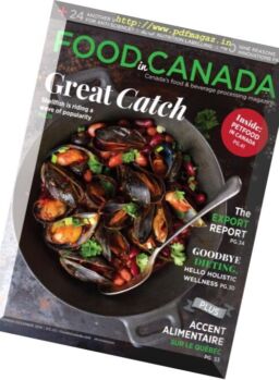 Food In Canada – November-December 2016