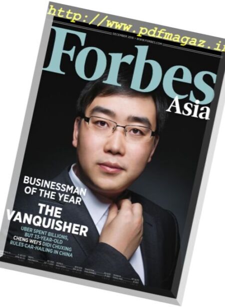 Forbes Asia – December 2016 Cover