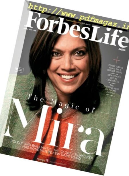 Forbes Life India – November-December 2016 Cover