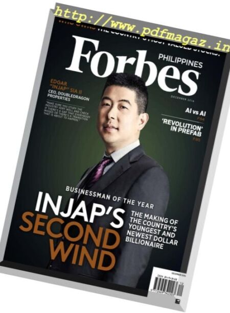 Forbes Philippines – December 2016 Cover