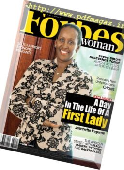 Forbes Woman Africa – December 2016 – January 2017