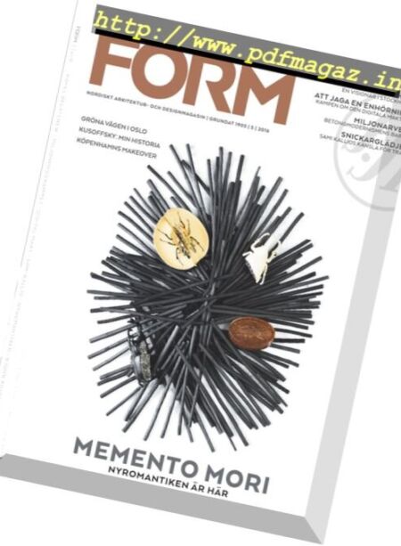 Form – Nr.5, 2016 Cover