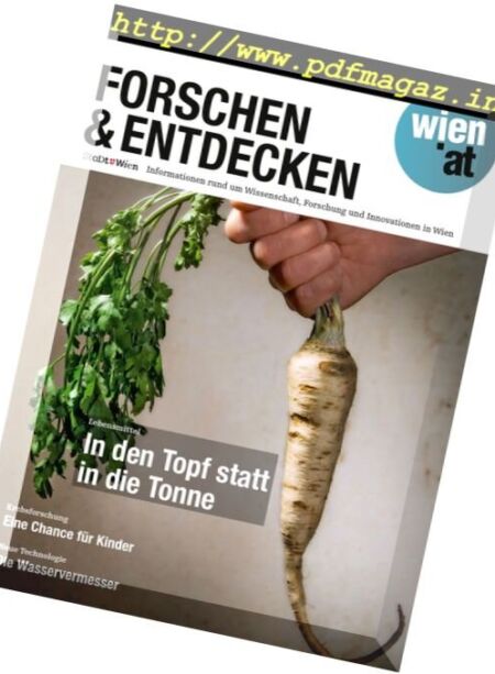 Forschen & Entdecken – Nr.4, 2016 Cover