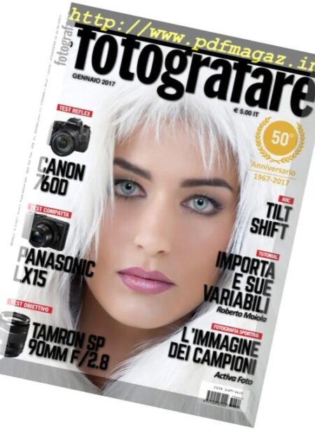 Fotografare – Gennaio 2017 Cover