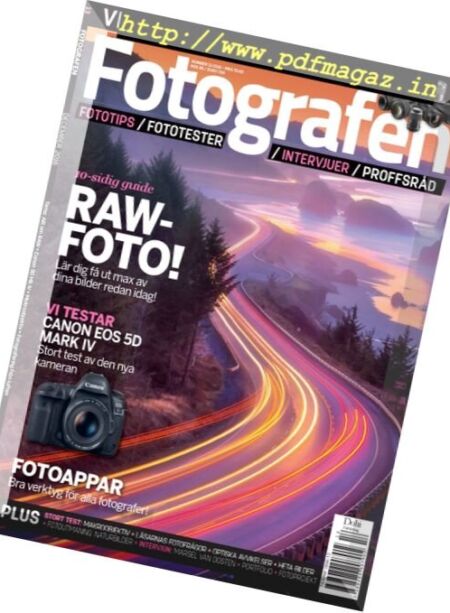 Fotografen – December 2016 Cover