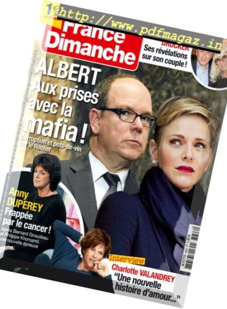 France Dimanche – 2 au 8 Decembre 2016 Cover