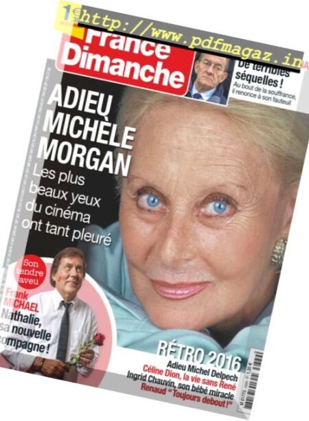 France Dimanche – 23 au 29 Decembre 2016 Cover