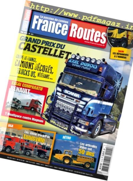 France Routes – Juin 2016 Cover