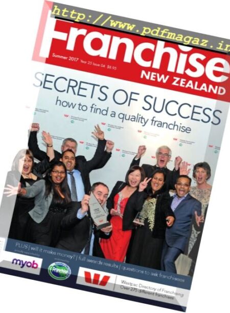 Franchise New Zealand – Summer 2016-2017 Cover