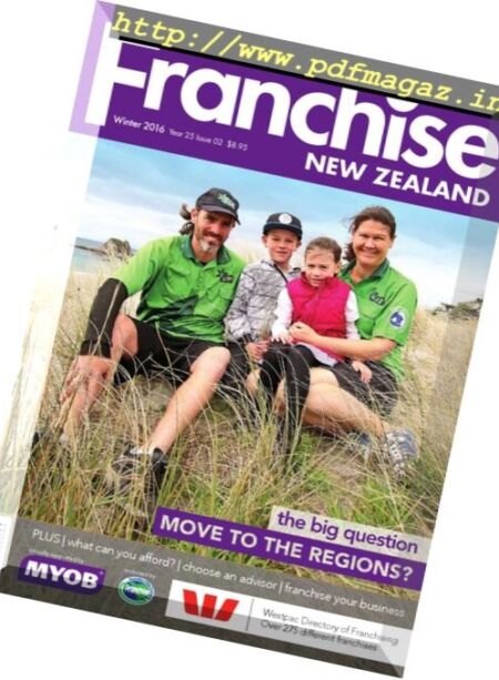 Franchise New Zealand – Winter 2016 Cover