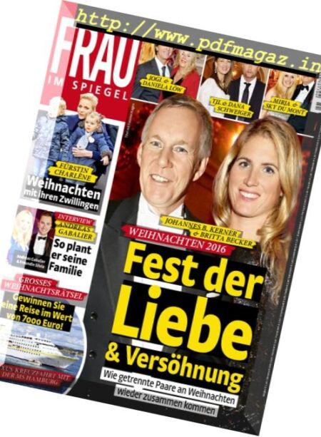 Frau im Spiegel – 14 Dezember 2016 Cover