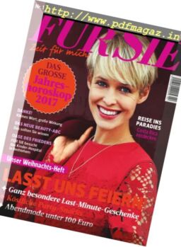 Fur Sie – 5 Dezember 2016