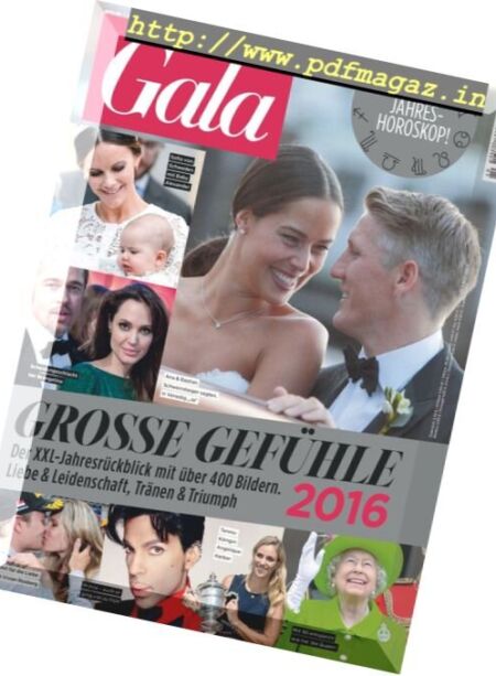 Gala Germany – 21 Dezember 2016 Cover