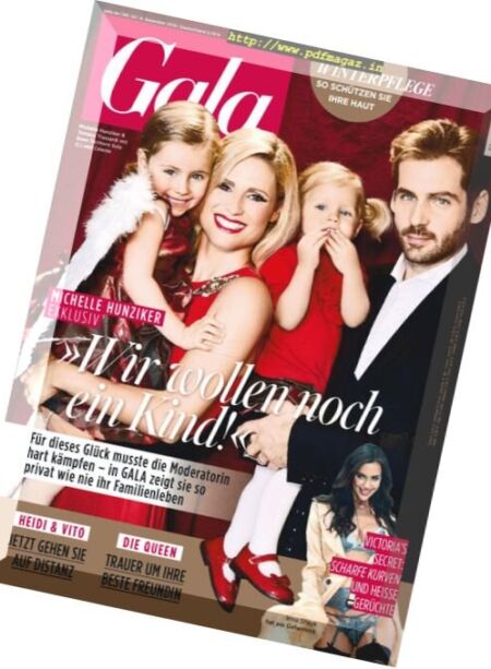 Gala Germany – 8 Dezember 2016 Cover