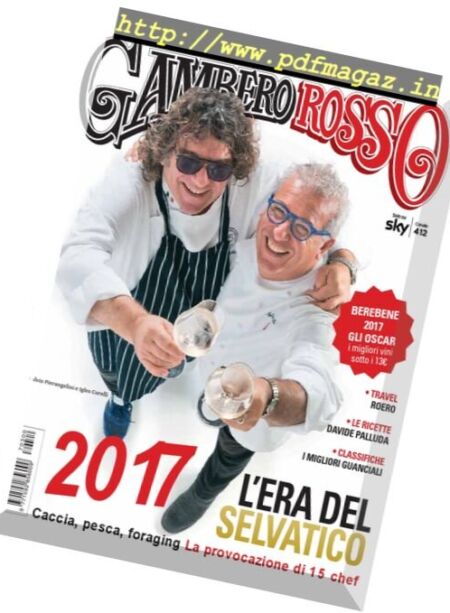 Gambero Rosso – Gennaio 2017 Cover