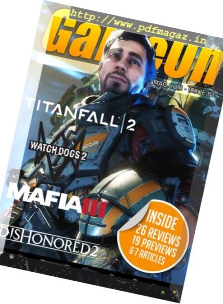 GameOn – January 2017 Cover