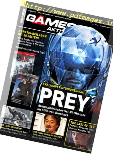 Games Aktuell – Januar 2017 Cover
