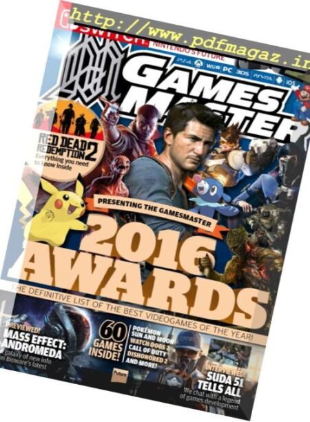 Gamesmaster – Christmas 2016 Cover