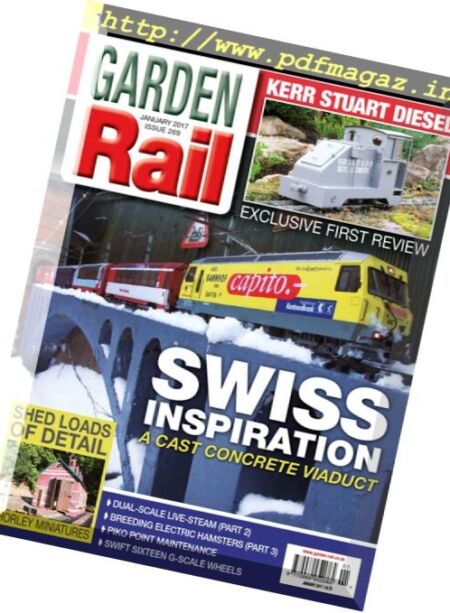 Garden Rail – January 2017 Cover