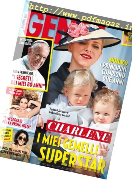 Gente Italia – 6 Dicembre 2016 Cover