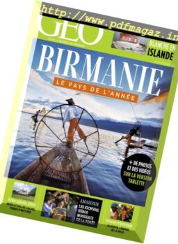 Geo France – Decembre 2016