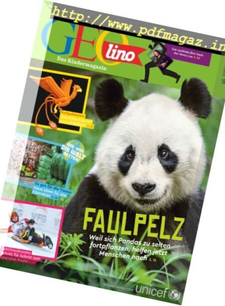 Geolino – Januar 2017 Cover