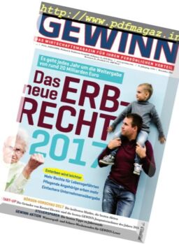 Gewinn – Dezember 2016
