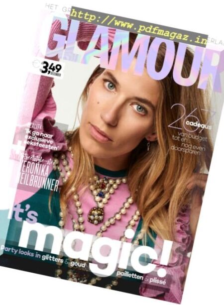 Glamour Netherlands – December 2016 Cover