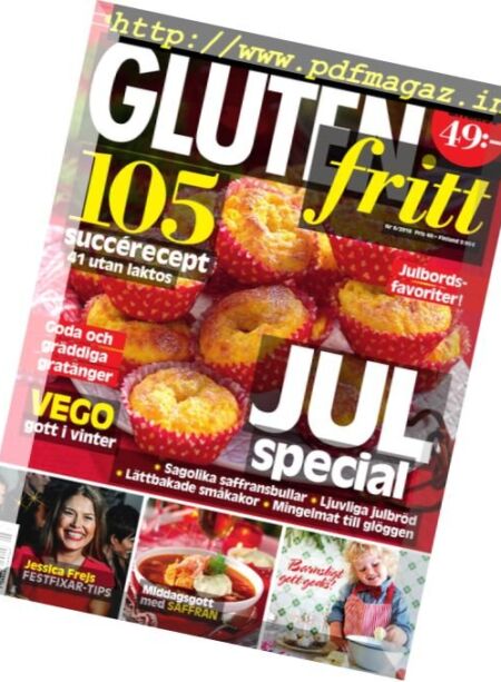 Glutenfritt – Nr.6 2016 Cover