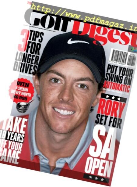 Golf Digest South Africa – January 2017 Cover
