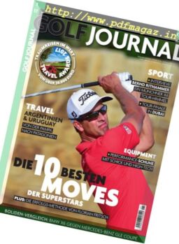 Golf Journal – Januar 2017