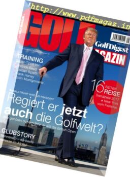 Golf Magazin – Januar 2017