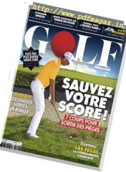Golf Magazine France – Janvier 2017