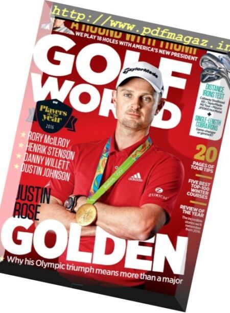 Golf World UK – February 2017 Cover