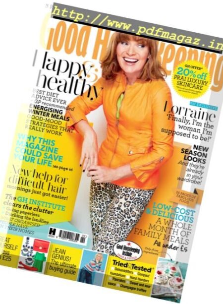 Good Housekeeping UK – February 2017 Cover