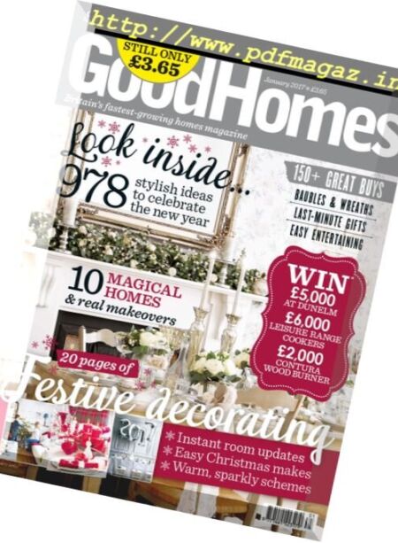 GoodHomes UK – January 2017 Cover