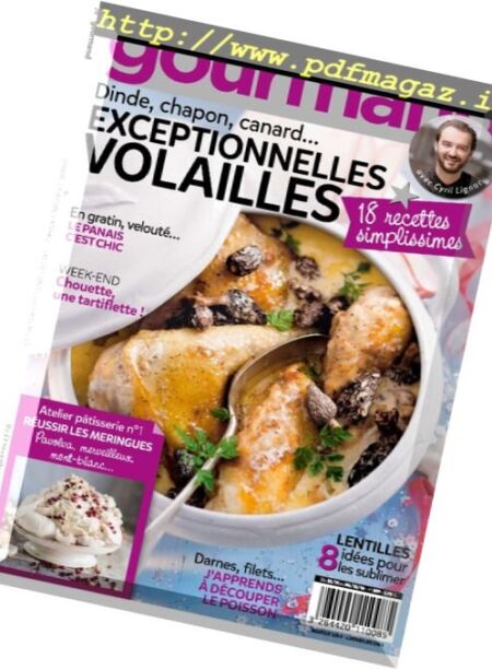Gourmand – 23 Novembre au 6 Decembre 2016 Cover