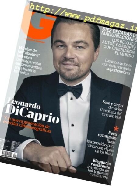 GQ Latinoamerica – Diciembre 2016 Cover