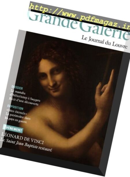 Grande Galerie – Decembre 2016 – Fevrier 2017 Cover
