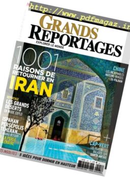 Grands Reportages – Decembre 2016