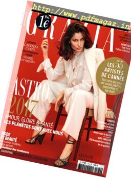Grazia France – 23 au 29 Decembre 2016